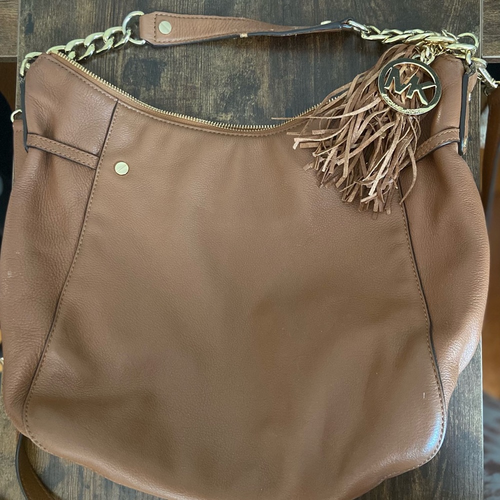 Leather Michael Kors Boho Bag